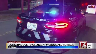 Concerns grow over number of shootings at McDougald Terrace in Durham