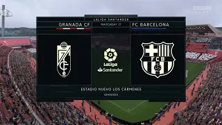 FIFA 22 GRANADA VS BARCELONA LA LIGA PREDICTION