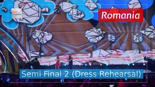 Romania Eurovision 2017 - Yodel It! (Semi Final 2 Dress Rehearsal, Live in 4K)