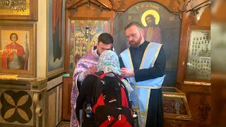 Manastir Sv Petar i Sv Tavita Liturgija i Pricesce Otac Ivan iz Aleksinca je sluzio na Liturgiji