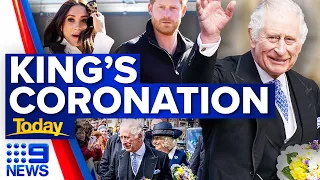 Duke and Duchess of Sussex 'finalising' their plans for the King’s Coronation | 9 News Australia