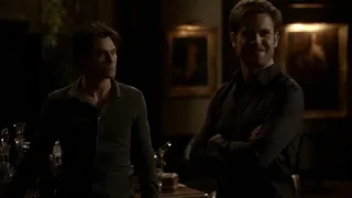 Alaric Warns Damon And Daggers Elijah - The Vampire Diaries 2x15 Scene