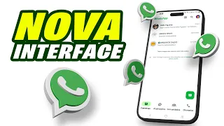 😍AGORA SIM! WHATSAPP Lançou Nova INTERFACE Na Última Atualização