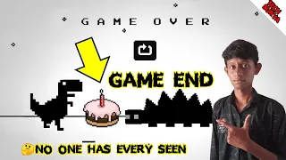 THE END|ALMOST NO ONE HAS EVER SEEN|chrome dinosaur game ending|Tamil|Tech Surya