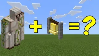 I Combined an Iron Golem and a Bell in Minecraft - Here's WHAT Happened...