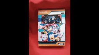 MSX Konami Full Collection cartridge MegaFlashRom with MultiLoader