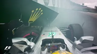 F1 2017 Onboard Crashes Part 2