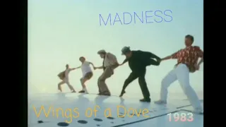 MADNESS • 'Wings of a Dove', funny airplane music video 1983