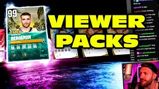 99 OVERALL PULL FOR THIS VIEWER, WOW! NHL 22 VIEWER PACKS | THIS VIEWER HAD CRAZY LUCK!