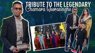 Tribute to the legendary Chamara Weerasinghe at the SLIM Kantar Peoples Awards 2024! 🎤✨