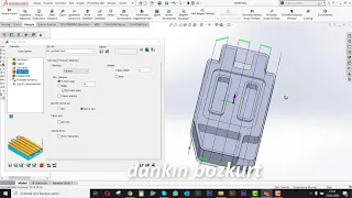 10- Solidcam Eğitim _ Yüzey işleme , Profil İşleme  , Açık Havuz işleme.