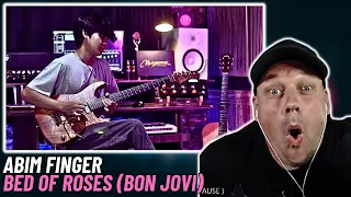 ABIM FINGER Covers Bon Jovi's Bed Of Roses ! [ First Time Reaction ]