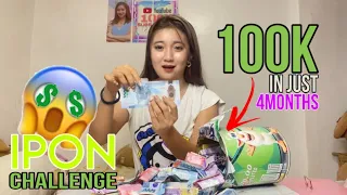 IPON CHALLENGE in Just 4Months naka-ipon ako ng 100k? | Angelika Limpin