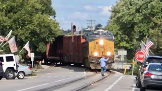 Man Walks In Front Of Street Running Train! Sleeping Next To RR Track! Brakemans Cottage LaGrange Ky