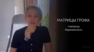 Матрицы Грофа. Первая матрица