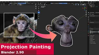 Projection Painting in Blender 2.90 | Tutorial