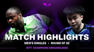 Quadri Aruna vs Lin Yun-Ju | MS R32 |  WTT Champions Xinxiang 2023