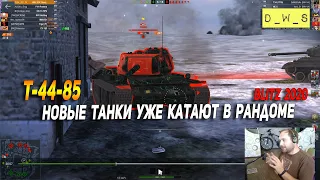Т-44-85 - новый танк уже катает в рандоме в Wot Blitz | D_W_S