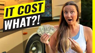 How Much Full Time RV Living Cost Us! 3 Tips To Save 💵