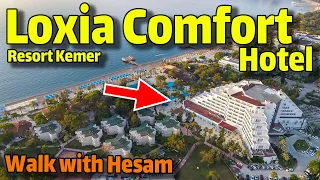 Loxia Comfort Resort Kemer HOTEL Uall Inclusive ANTALYA WALKING TOUR Travel Vlog Loxia Comfort