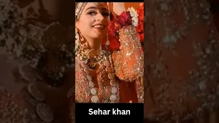 #beautiful sehar khan | see full bridal shoot video #viral #shorts #trending #youtubeshorts