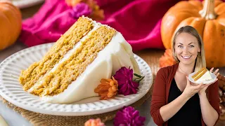 Even if You Don't Like Pumpkin You'll Like this Pumpkin Cake