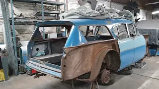 Under the skin of a 1962 Vauxhall PA Cresta Friary Estate