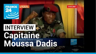 Guinée : Le capitaine Moussa Dadis Camara réagit aux sanctions annoncées par la france • FRANCE 24