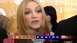 Madonna defending Janet Jackson after Super Bowl (2004)