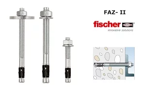 Анкерный болт fischer  FAZ II