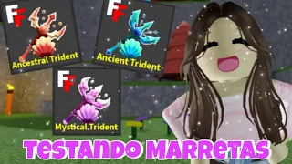 TESTANDO MARRETAS (Trident)