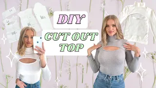 DIY Long Sleeve Cut Out Top Tutorial - Handmade by Karly SEWING PATTERN!