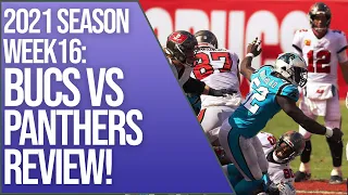 Tampa Bay Buccaneers vs Carolina Panthers REVIEW! | 2021 Regular Season week 16