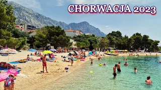 Plaże Loznica Nikolina Baška Voda Promenada Ceny Obiadów Parking Soline Brela Chorwacja Croatia 2023
