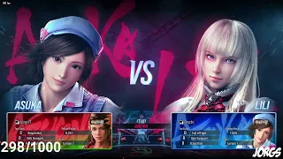 [Tekken 8 CBT] ASUKA (Jorgs) vs. LILI - Who Claims Victory in This Epic Rival Battle?