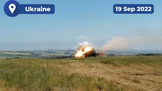 Moment Russian T-72 tank hit by Ukrainian missile - but crew survive 🇷🇺🏹🇺🇦