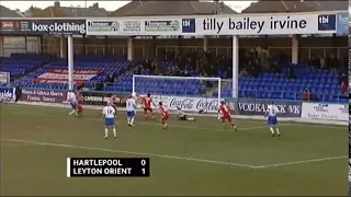 Hartlepool United 0-1 Leyton Orient (21st February 2009)
