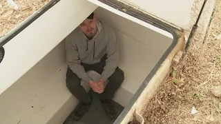 Family took shelter in a underground, detached pre-fab bunker when tornado came through Bremen