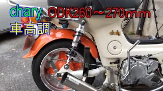 charyにOKD２６０㎜サス