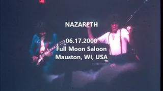 nazareth, 2000 06 17, mauston, wi audio excerpts