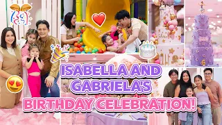 ISABELLA AND GABRIELA'S BALLERINA-THEMED BIRTHDAY PARTY!  | MARIEL PADILLA VLOGS