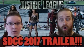 Justice League (2017) SDCC 2017 Trailer Reaction