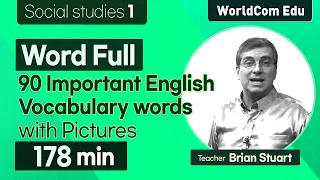 90 Important English Vocabulary Words with pictures IAmerican Text Book Reading Social studies1.FULL