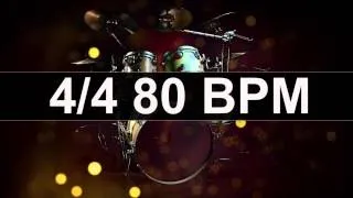 🔴 Drums Metronome 80 BPM