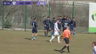 ЛНЗ – Дніпро-1. Голи матчу. УПЛ U19 23/24. 21 тур. Відео: ©@FCLNZ.