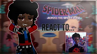 Spider Man ATSV react to... // Человек Паук ПВ реагируют на... || part 1 || RUS/ENG || 🕷🕸