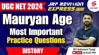 UGC NET History Classes in Hindi | Mauryan Age Most Important Questions | NTA NET | Ashwani Sir