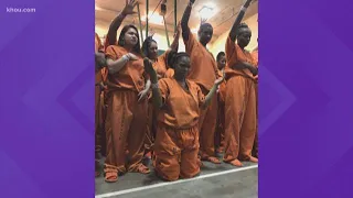 Kanye West visits Harris County Jail