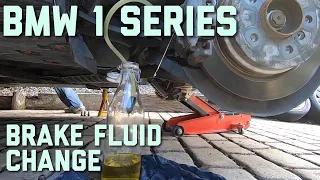 BMW E87 Brake Fluid Change