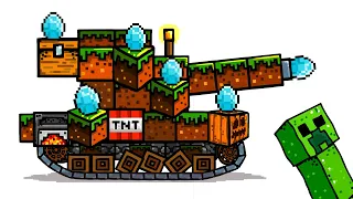 MINECRAFT TANK - Tanking Duck - World of Tanks Animation 